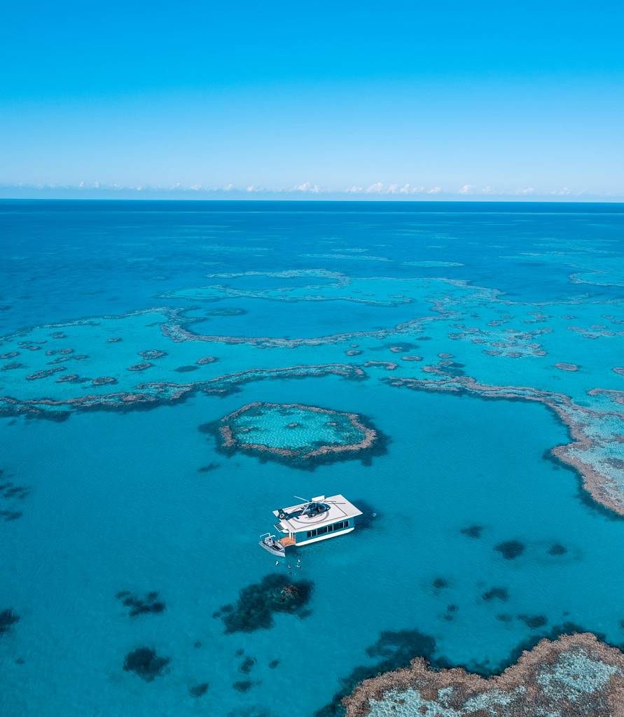 Heart Island pontoon 1