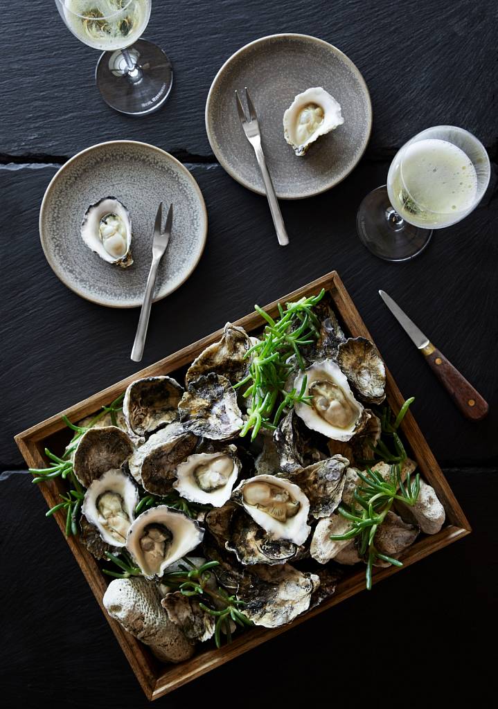 qualia Talk and Taste - Champagne and Oysters