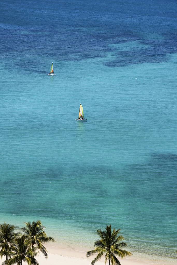 Catamarans, Catseye Beach